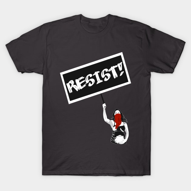 Resist! T-Shirt by Clarissa Mond